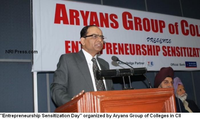entrepreneurship_sensitization_day_organized_by_Aryans_group_of_colleges_in_cii