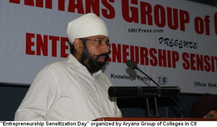 entrepreneurship_sensitization_day_organized_by_Aryans_group_of_colleges_in_cii10