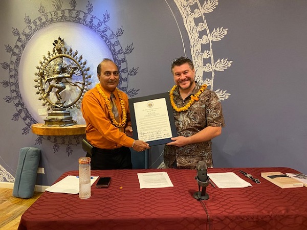 Hawaii celebrated 4th International Yoga Day on Tuesday, Julne 21, 2022