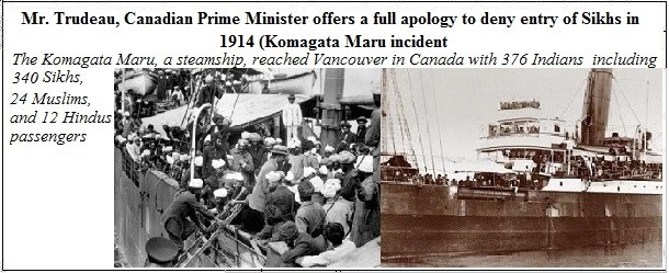 Kamaghata Maru Trudeau Apology